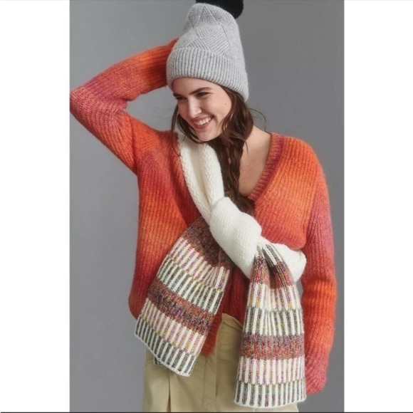 NWT Anthropologie Avery Space Dyed Scarf - Picture 2 of 11